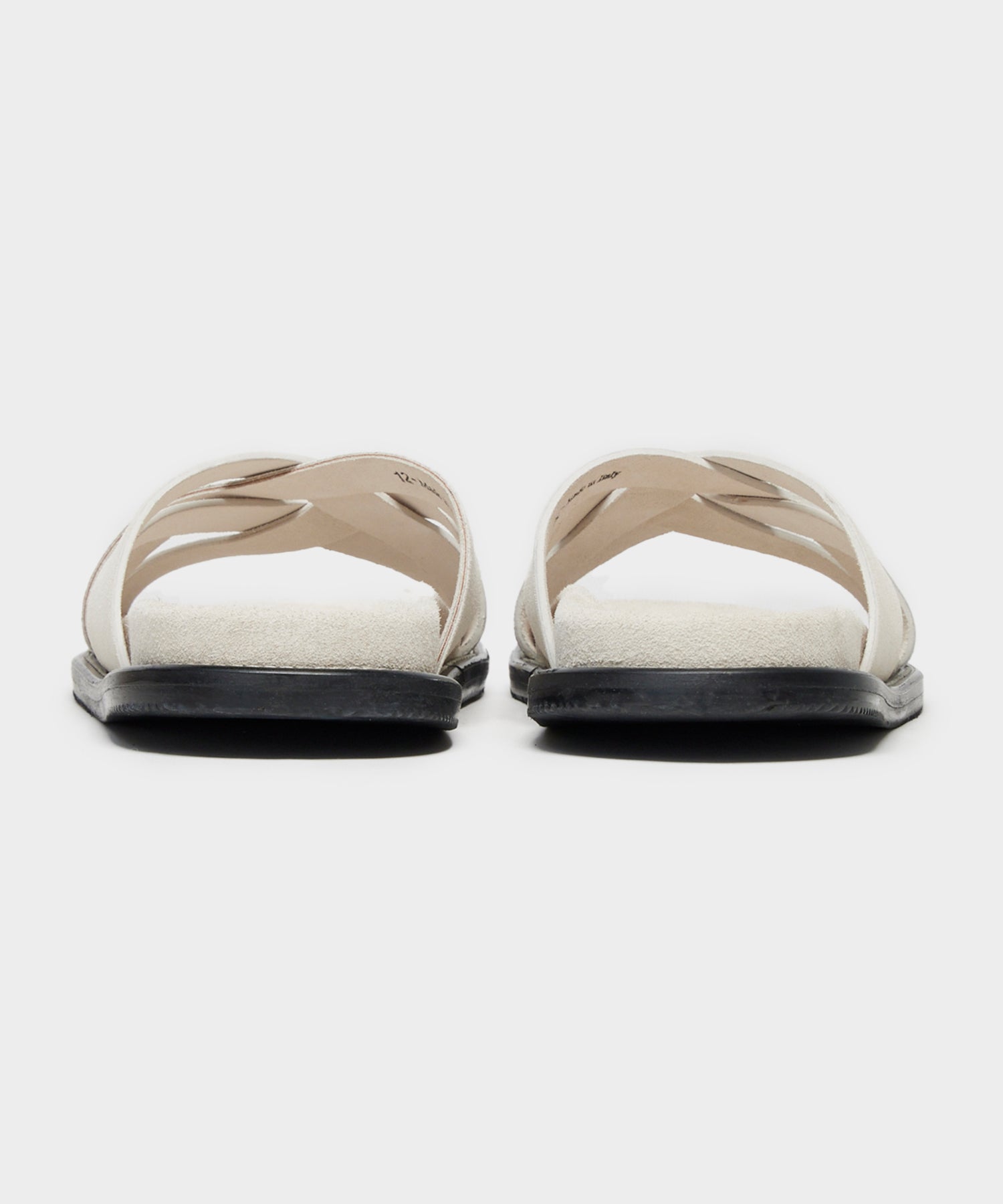 Nomad Suede Multi-Cross Sandal in Ivory - Image 5