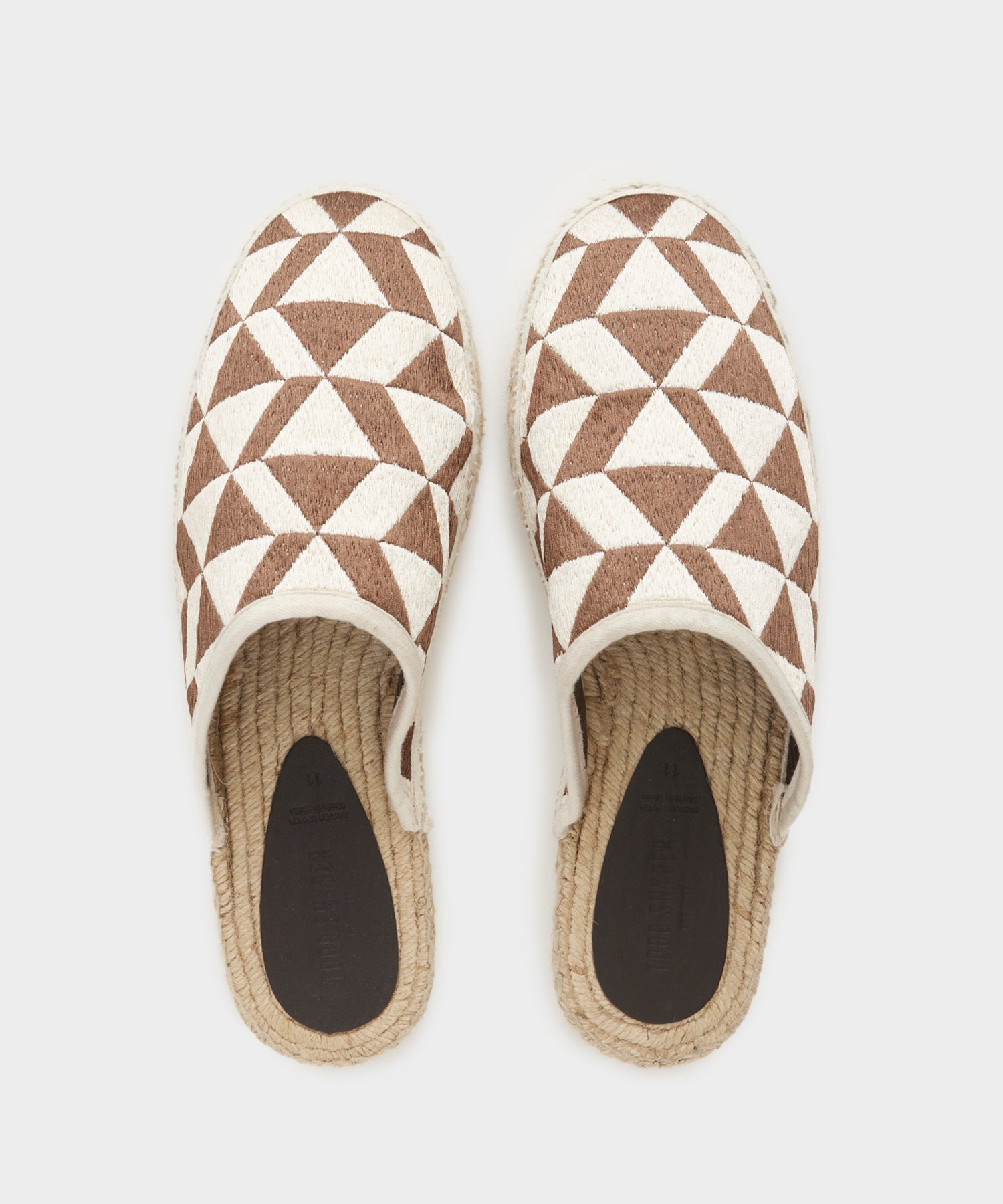 Patterned Espadrille Mule - Image 3