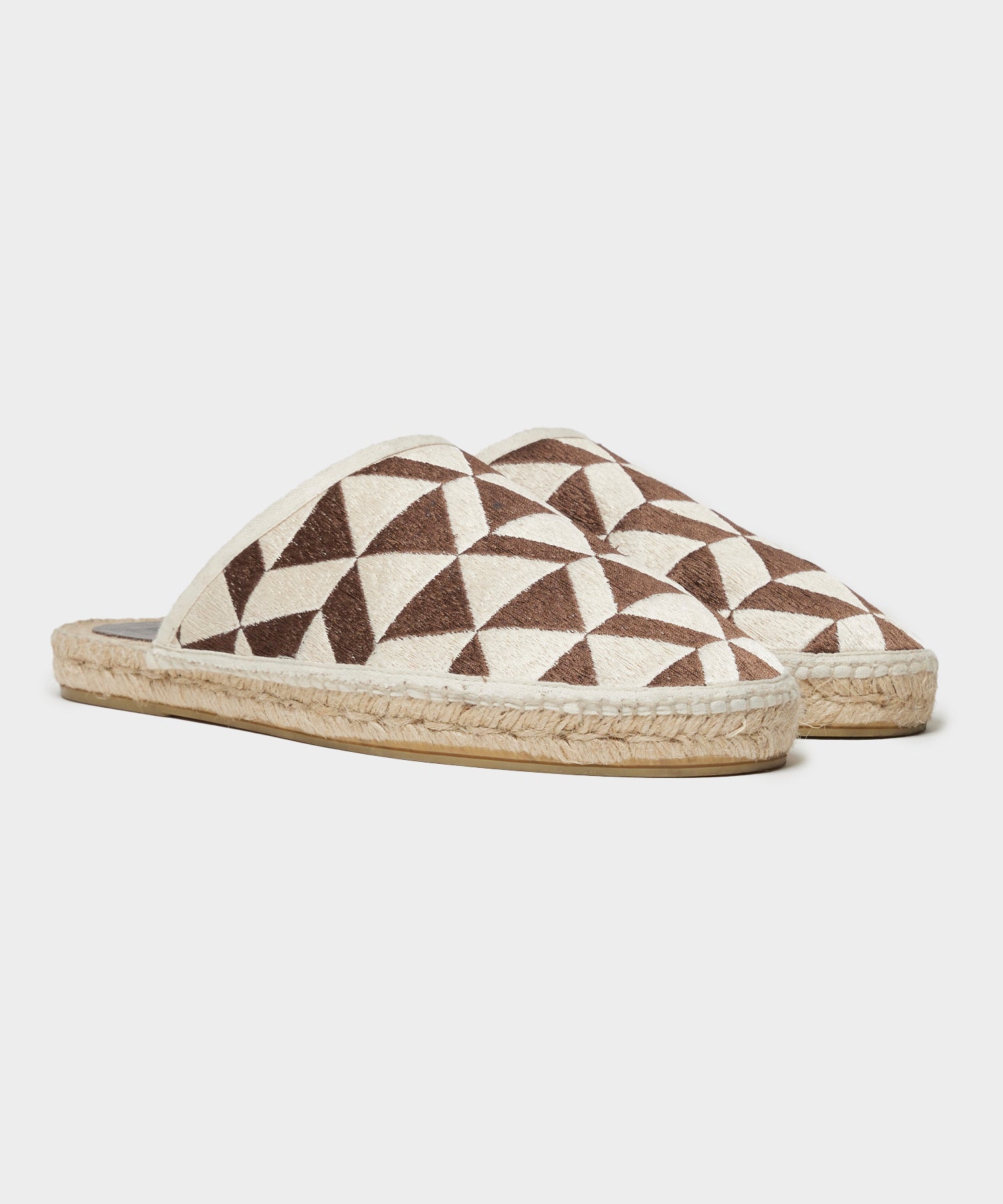 Patterned Espadrille Mule - Image 2