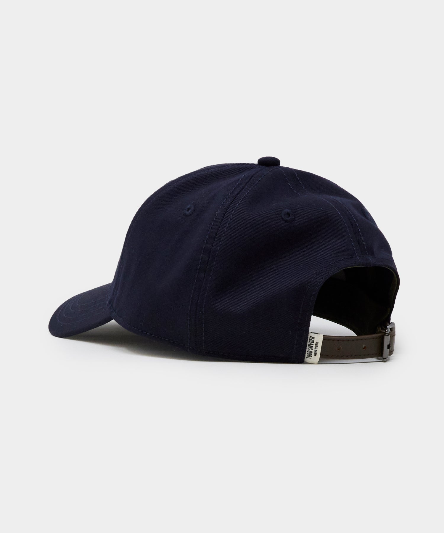 Poly Twill Cap in Navy - Image 3
