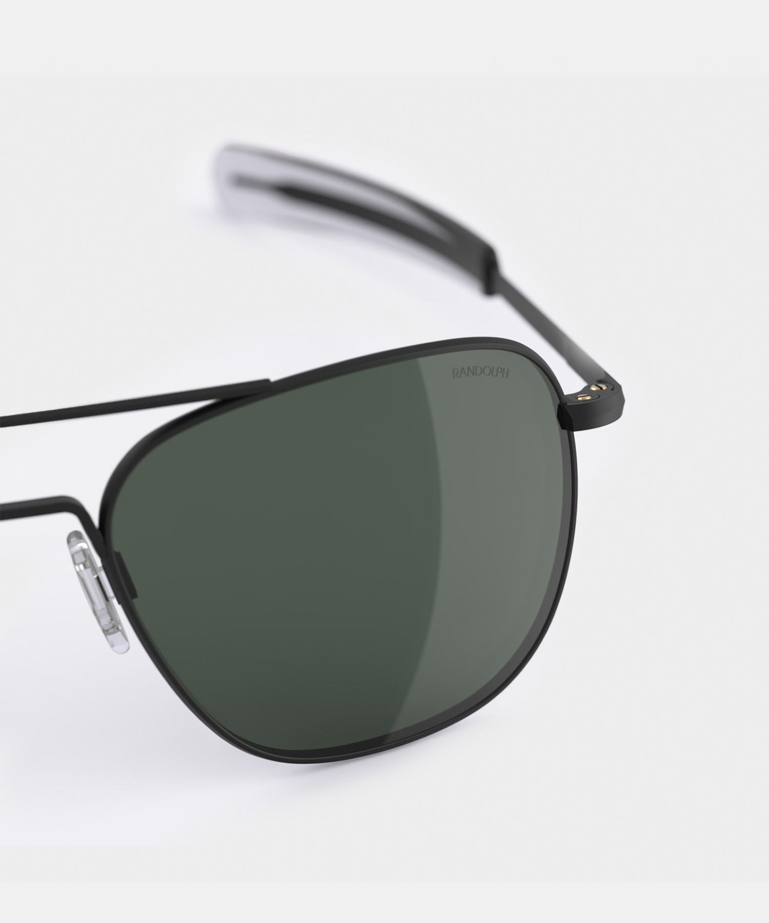 Randolph x Todd Snyder Aviator in Black Matte - Image 4