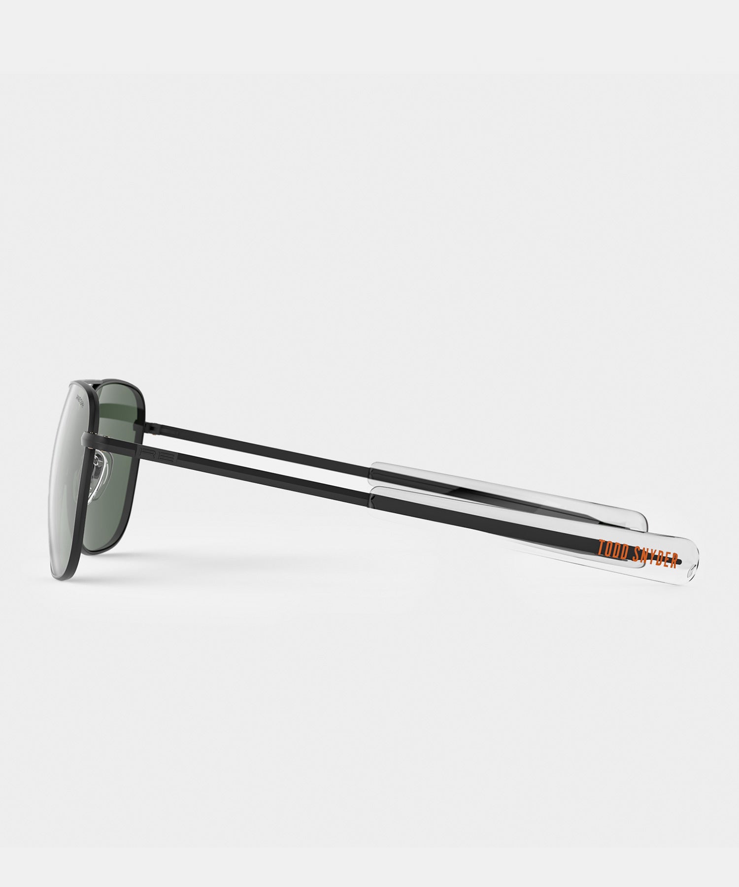 Randolph x Todd Snyder Aviator in Black Matte - Image 5