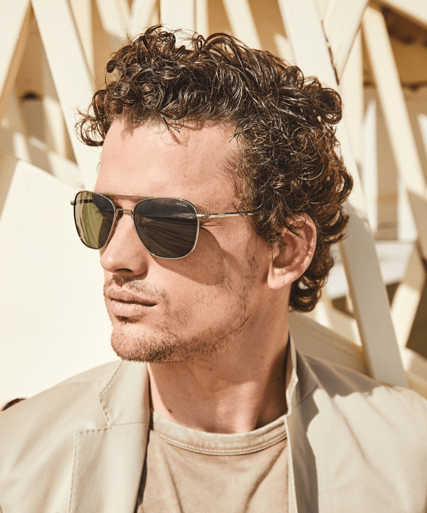 Randolph x Todd Snyder Aviator in Military Olive 58 MM - Image 2