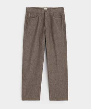 Relaxed Lightweight Japanese Selvedge Jean in Whiskey