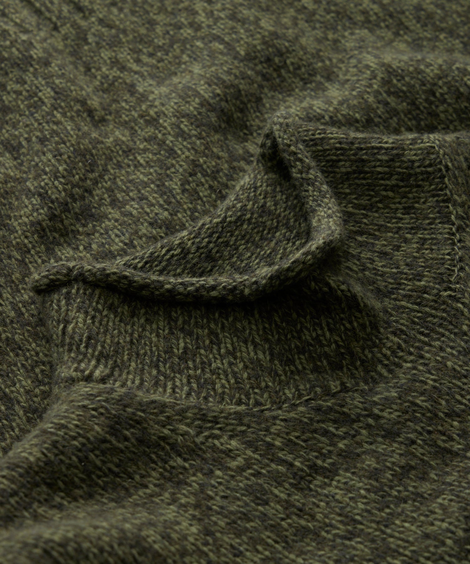 Roll Neck Sweater in Cilantro - Image 2