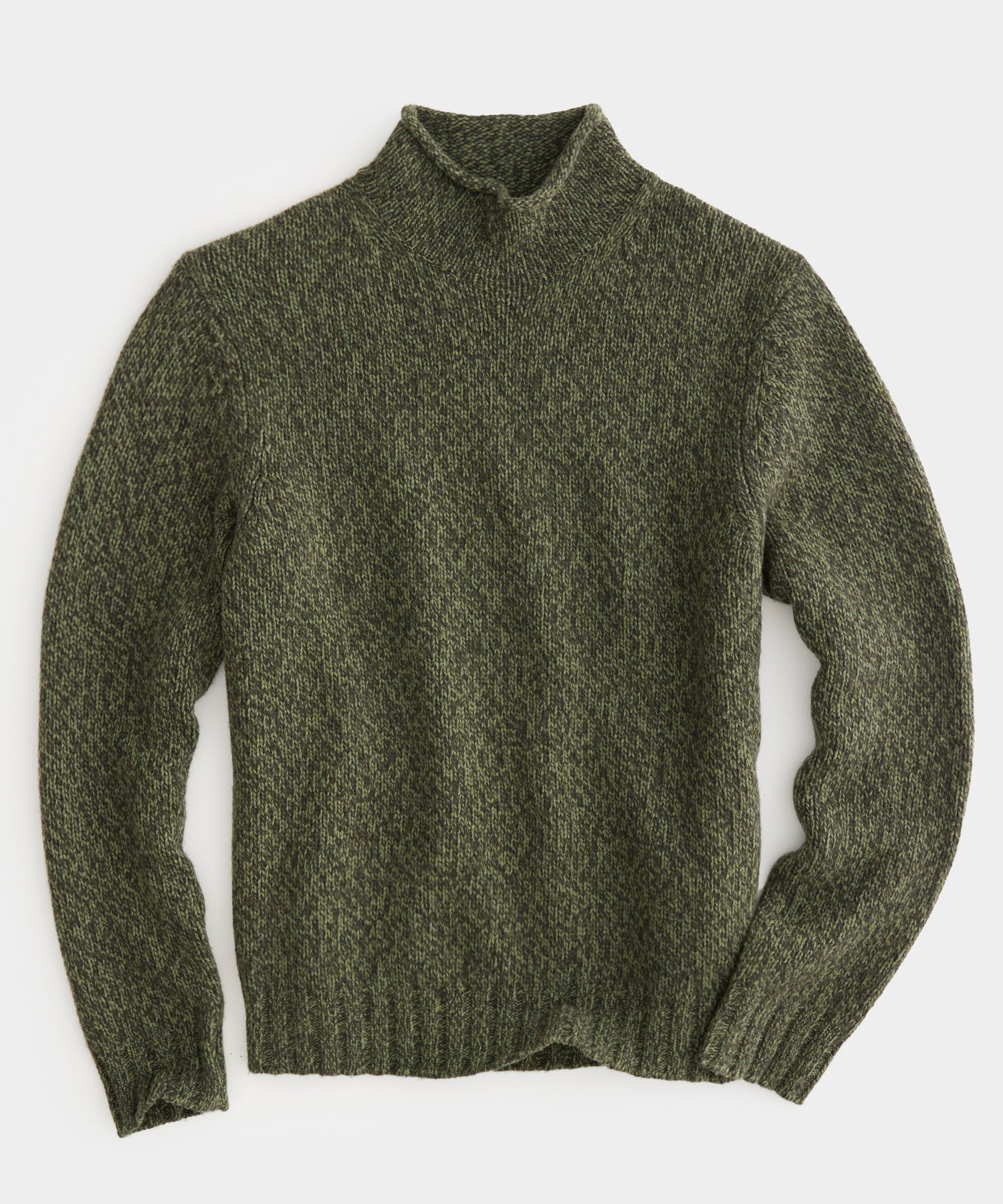 Roll Neck Sweater in Cilantro