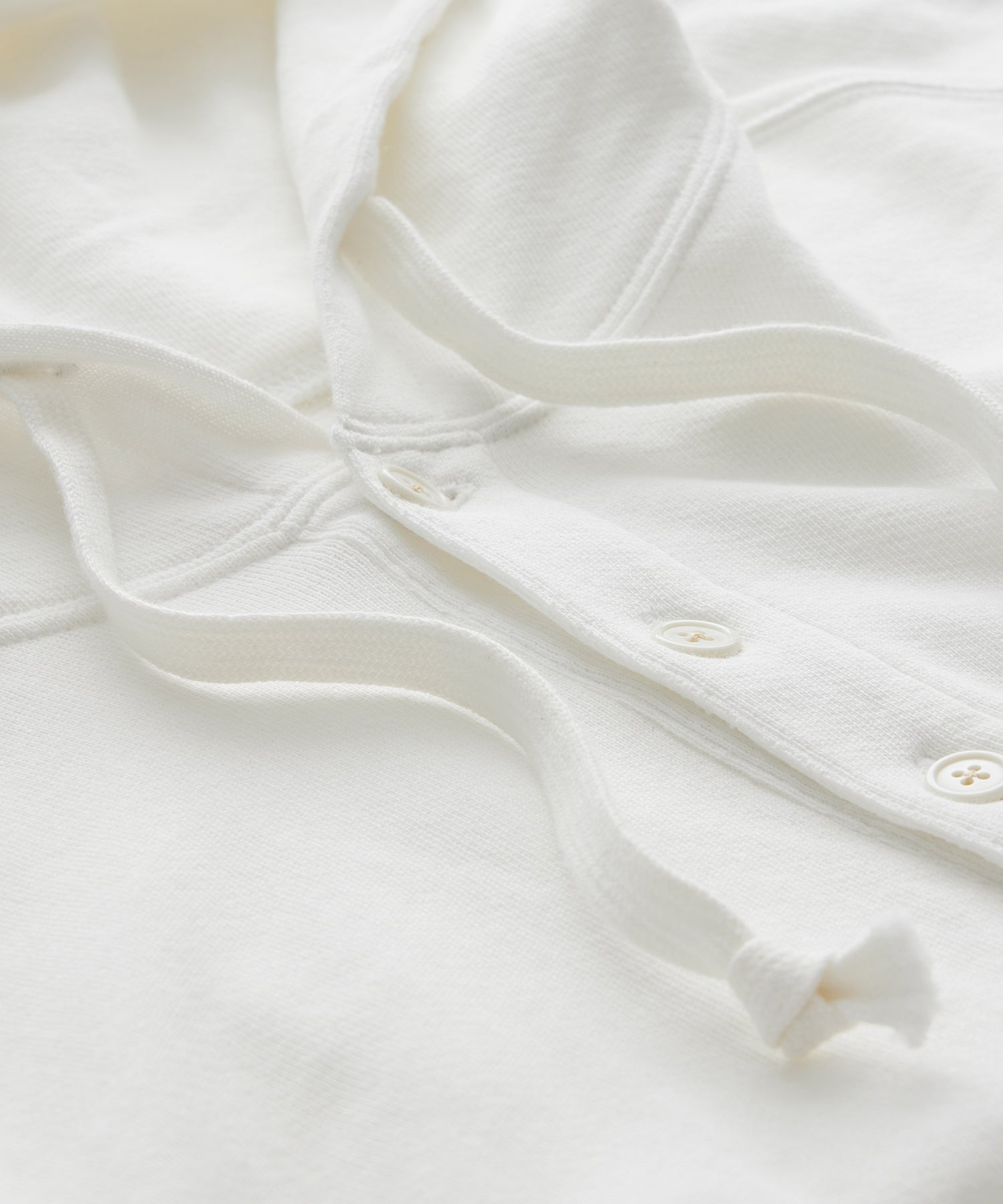 Surf Terry Baja Hoodie in Alabaster - Image 2