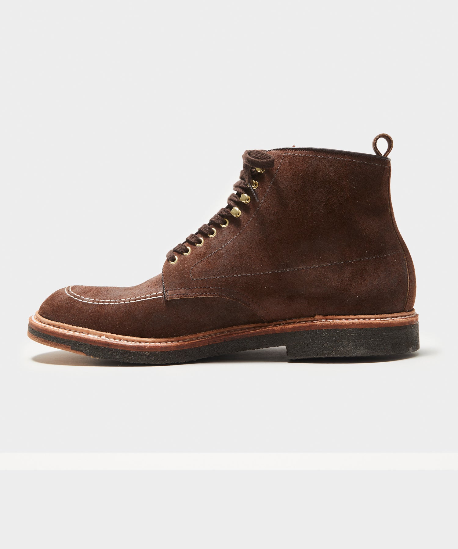 Todd Snyder x Alden Indy Reverse Chamois Leather Boot - Image 2