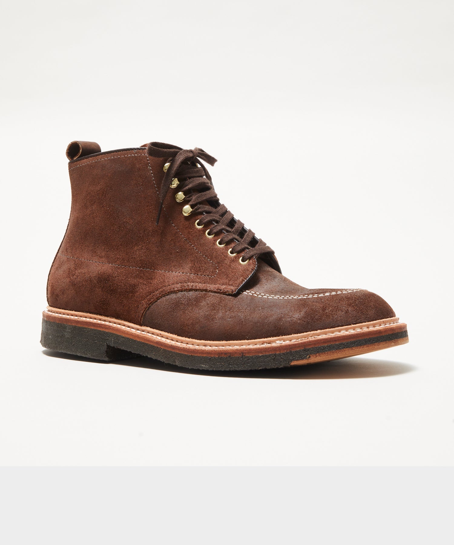 Todd Snyder x Alden Indy Reverse Chamois Leather Boot - Image 3