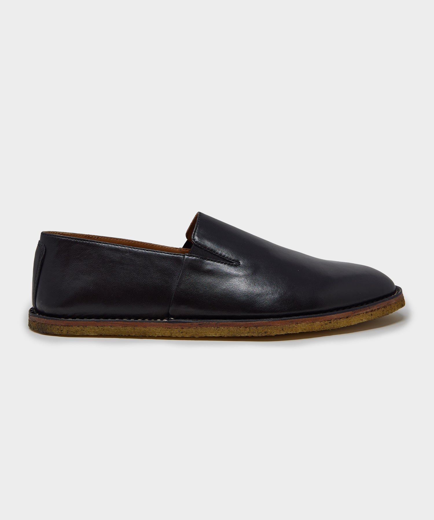 Todd Snyder x Armando Cabral Balanta Leather Espadrille in Black