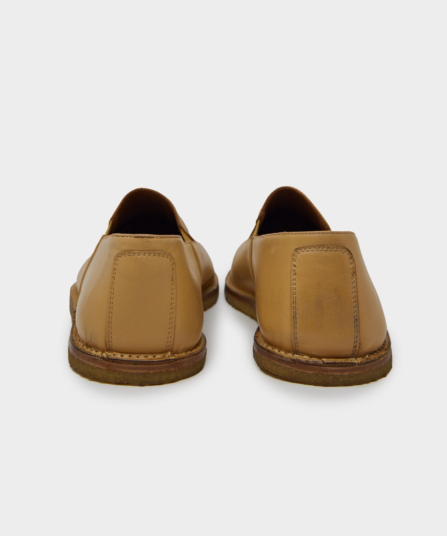 Todd Snyder x Armando Cabral Balanta Leather Espadrille in Camel - Image 4