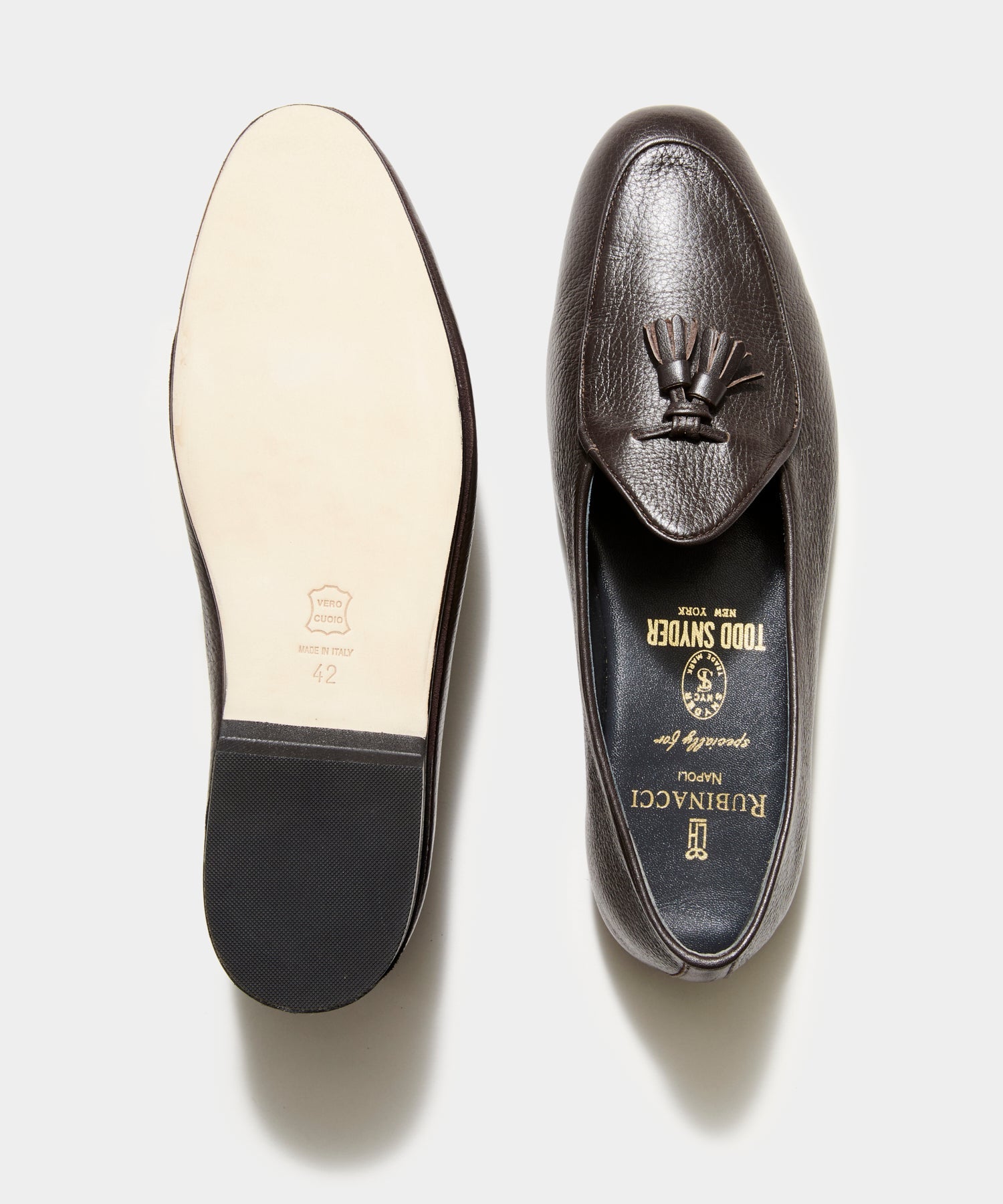 Todd Snyder x Rubinacci Deer Leather Marphy Loafer - Image 2