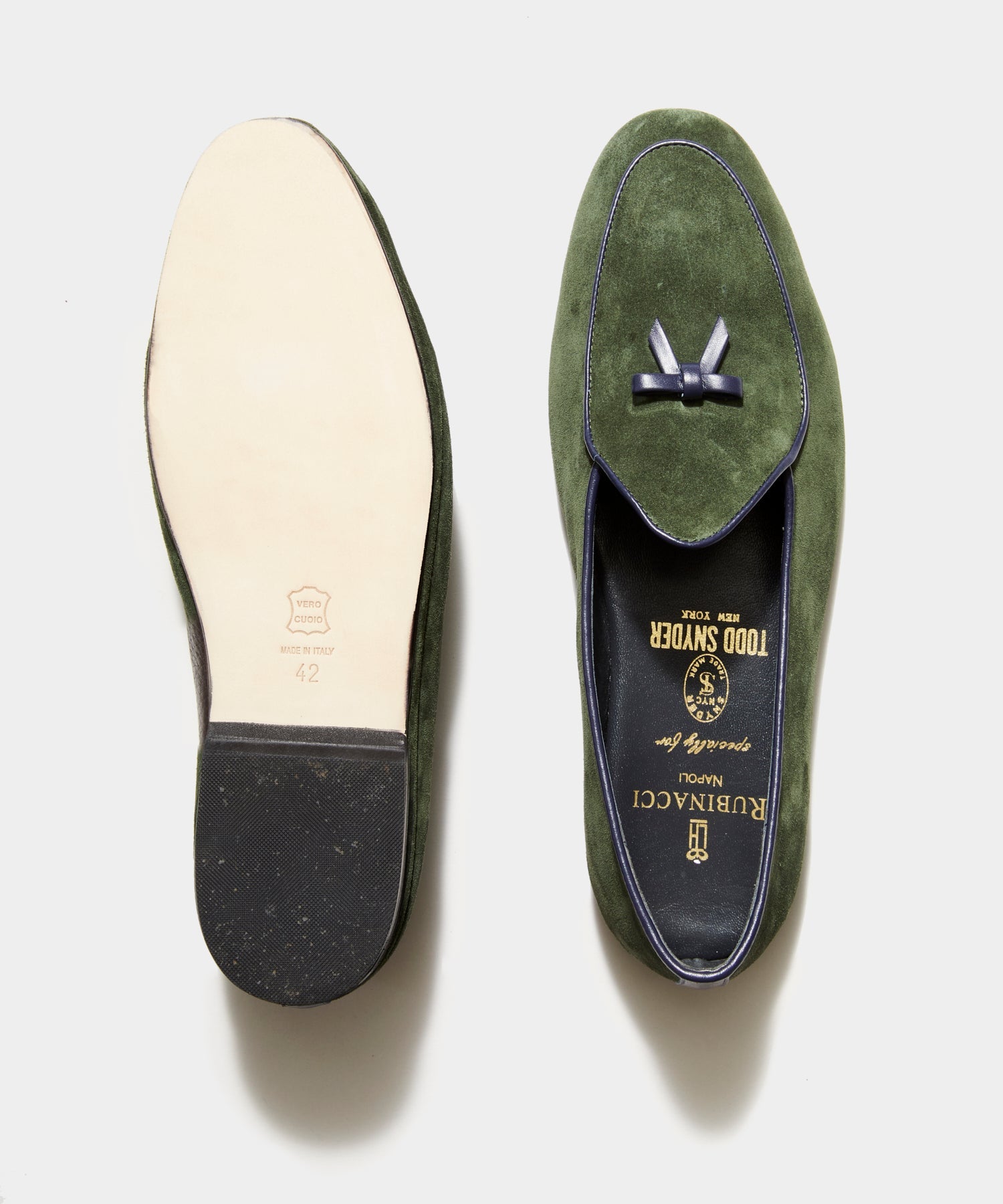 Todd Snyder x Rubinacci Suede Marphy Loafer - Image 4