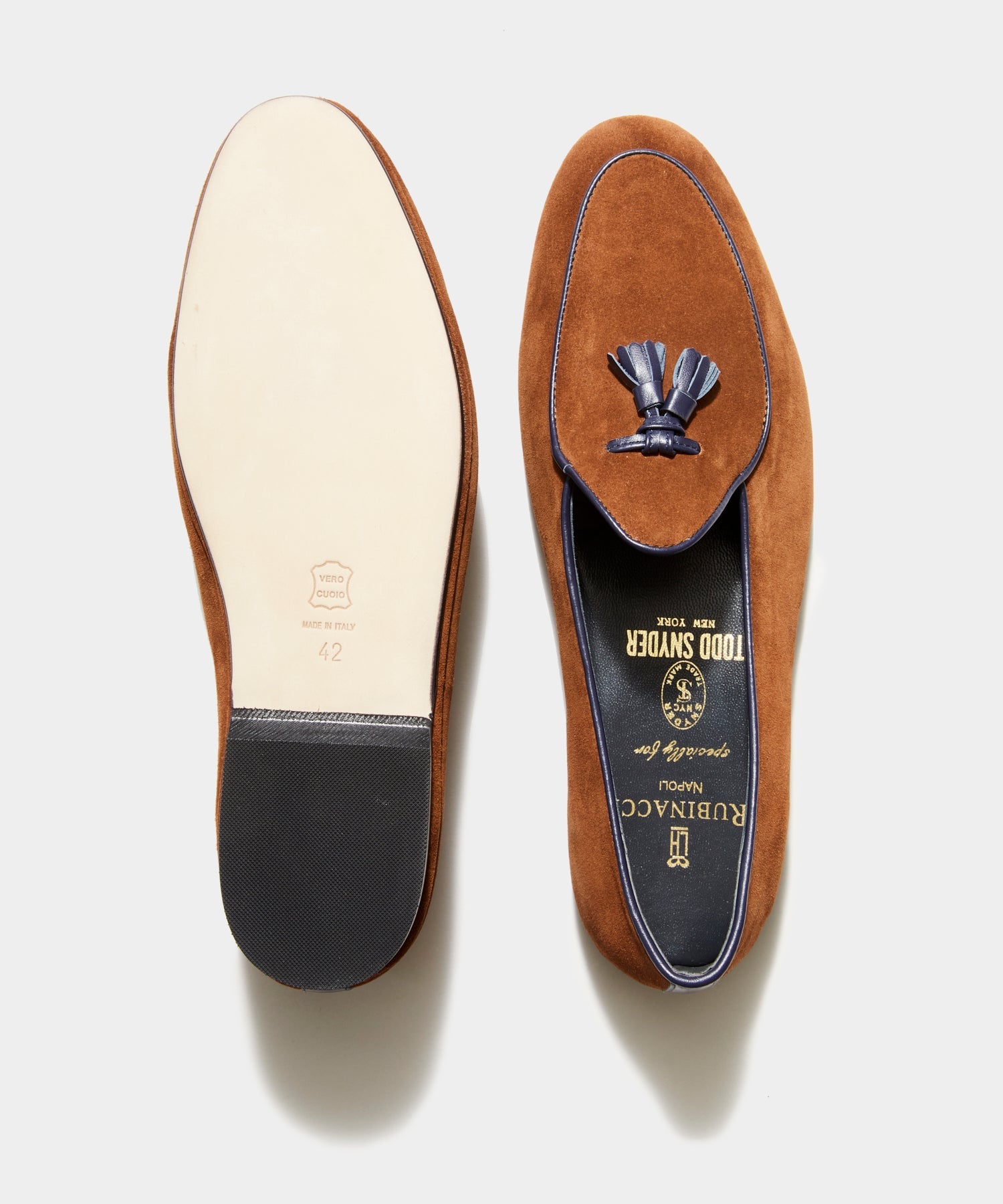 Todd Snyder x Rubinacci Suede Marphy Loafer - Image 4