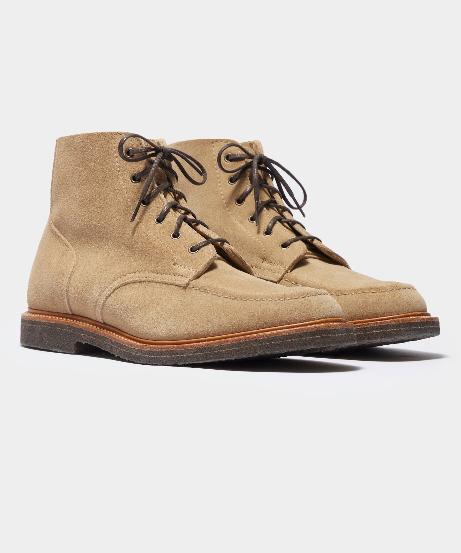 Todd Snyder x Sanders Apron Suede Boot - Image 2