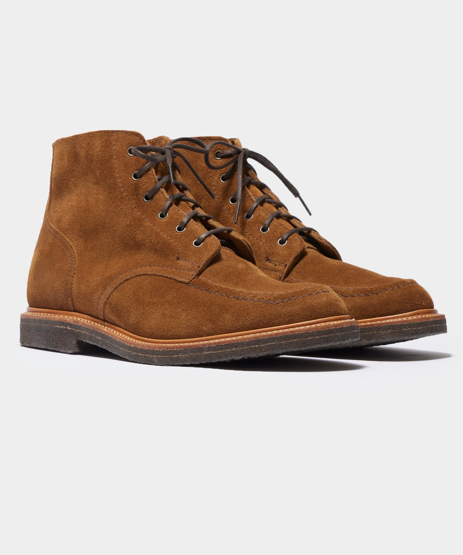 Todd Snyder x Sanders Apron Suede Boot - Image 2