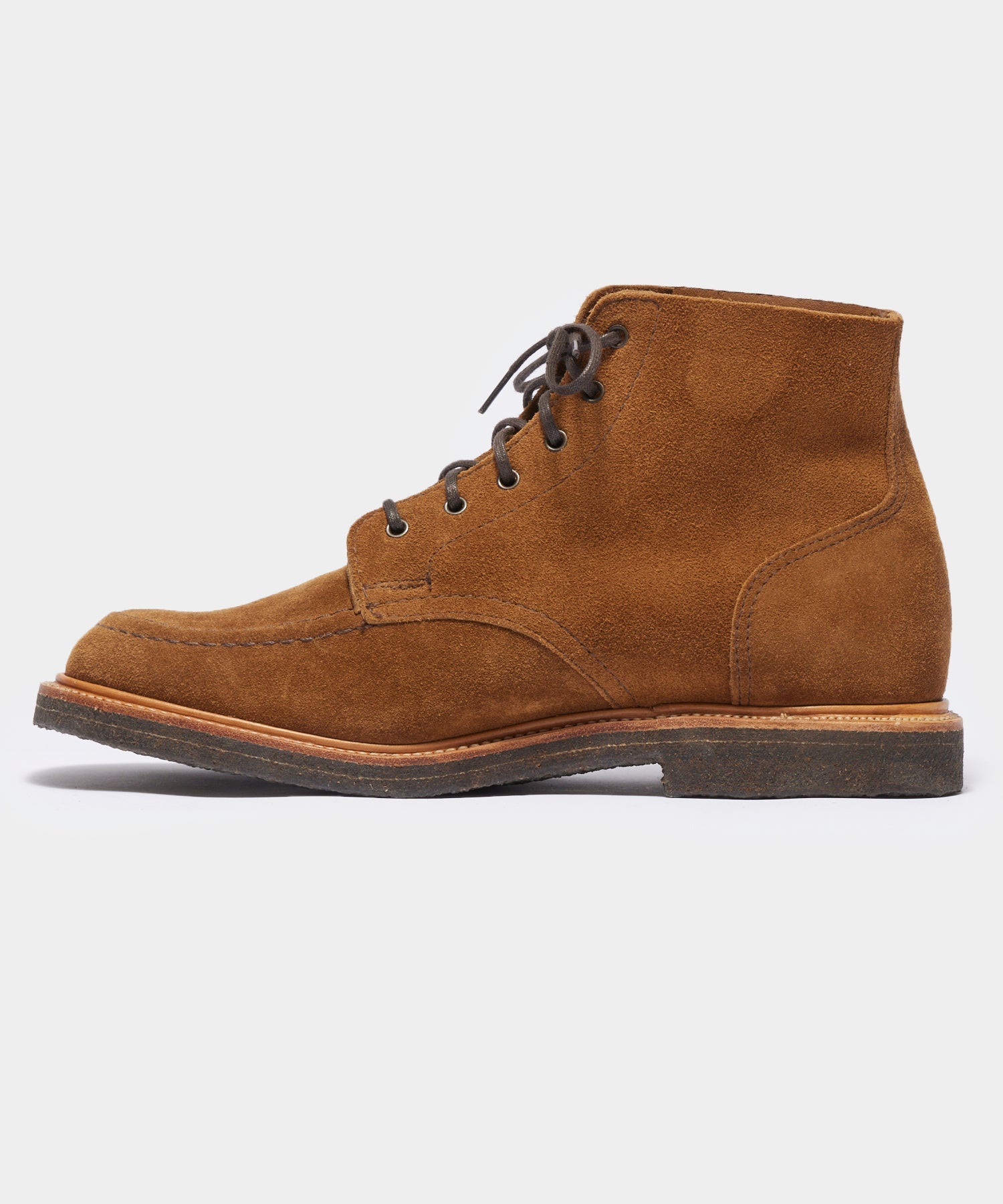 Todd Snyder x Sanders Apron Suede Boot - Image 4