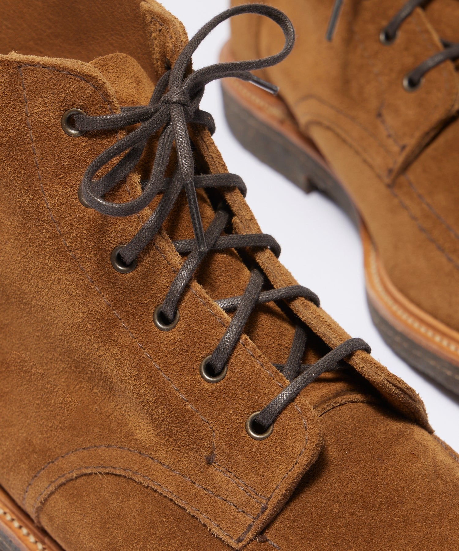 Todd Snyder x Sanders Apron Suede Boot - Image 6