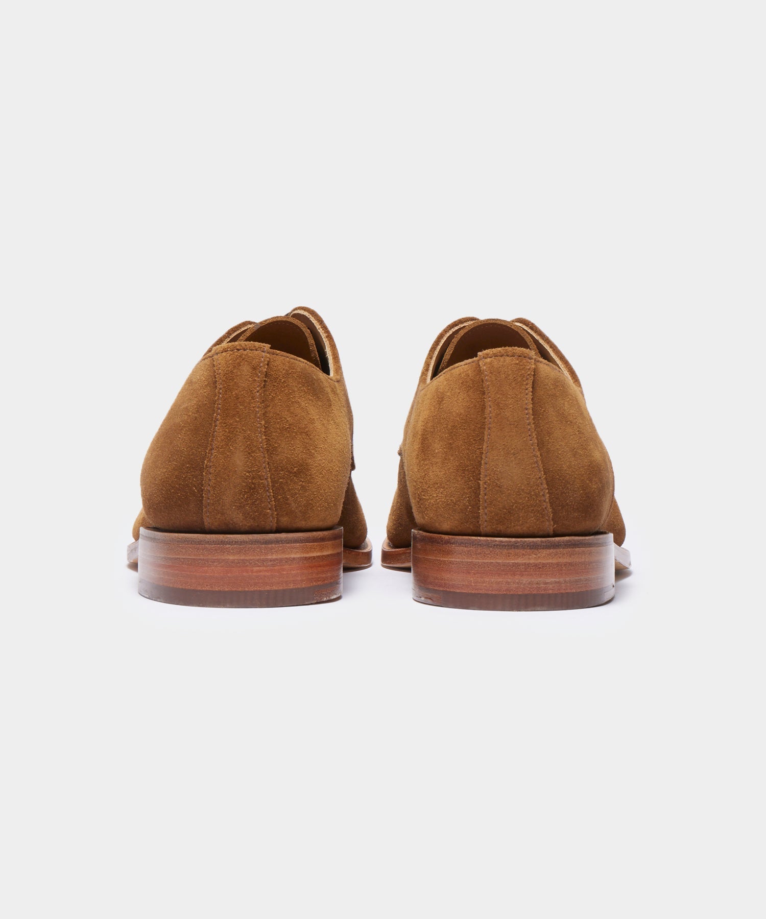 Todd Snyder x Sanders Archie Unconstructed Lace-Up Suede Derby - Image 4