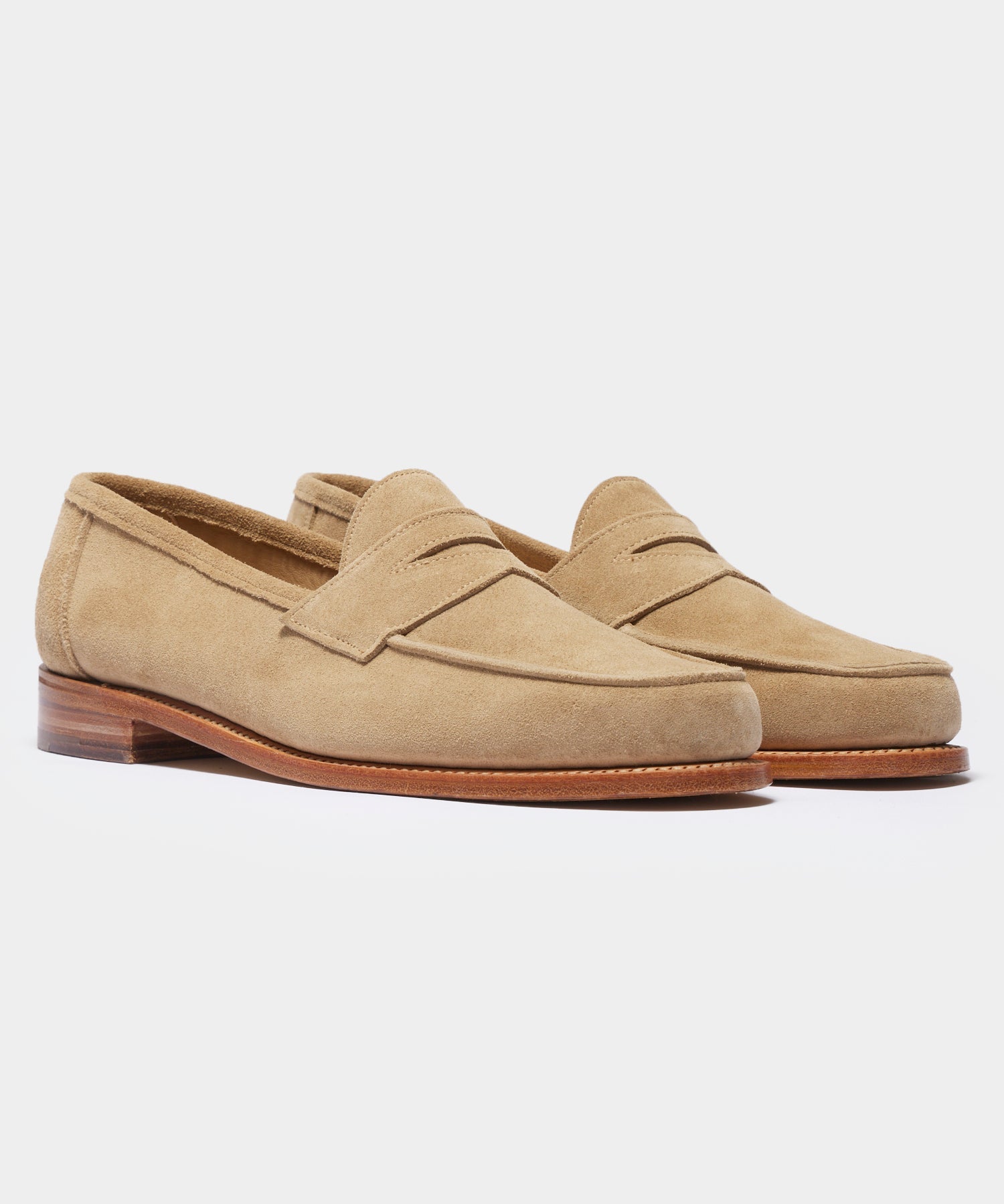 Todd Snyder x Sanders Suede Edwin Loafer - Image 6