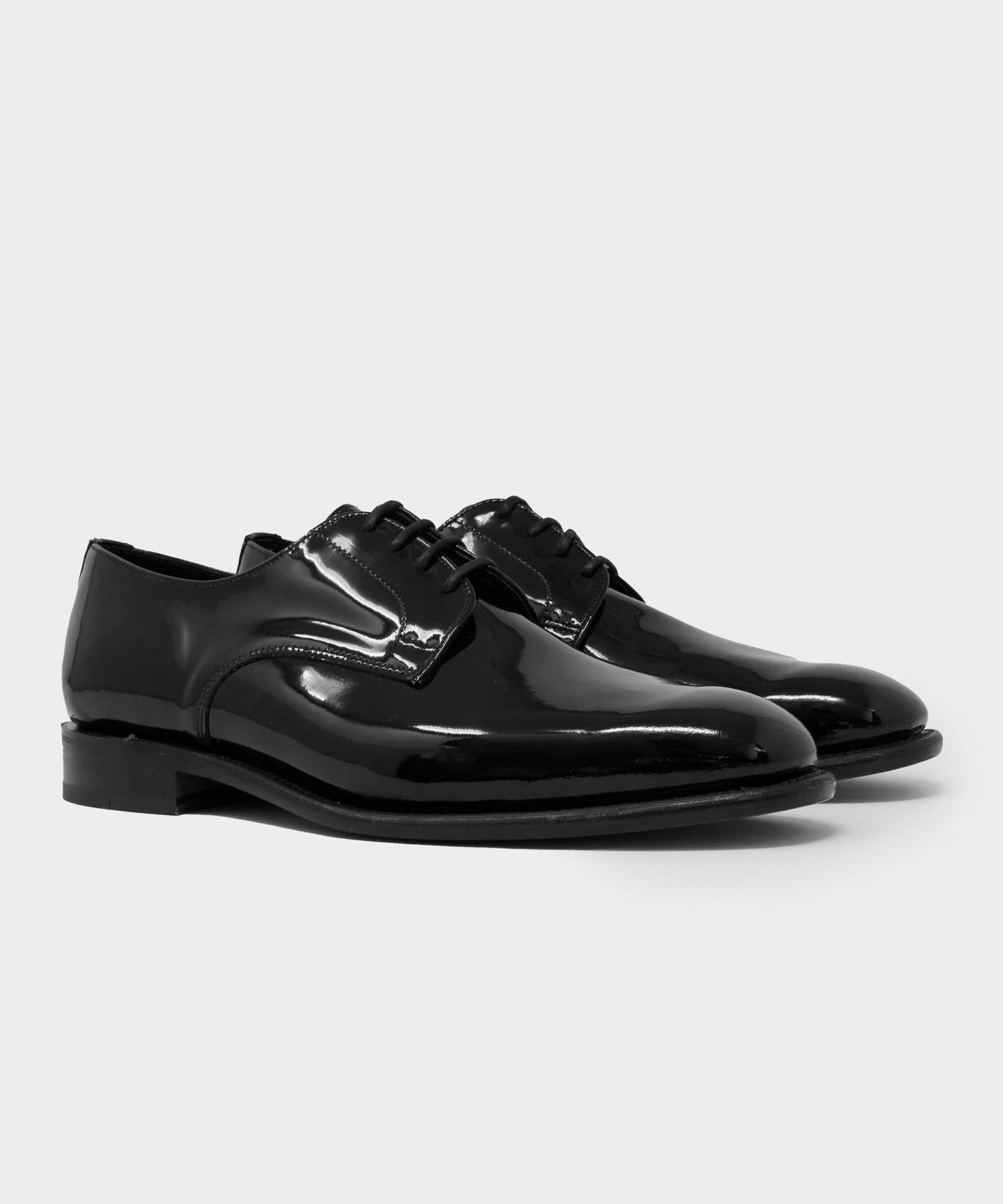 Todd Snyder x Sanders Patent Leather Gibson Derby - Image 3