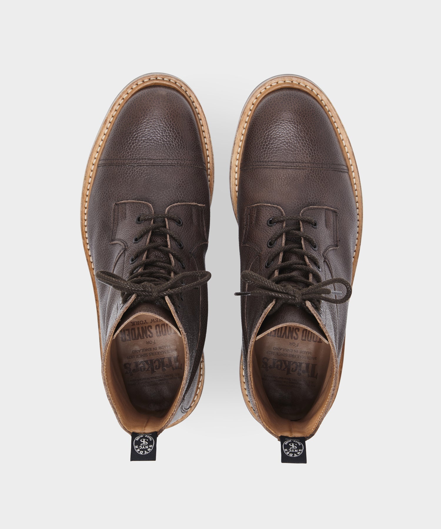 Todd Snyder x Tricker's Allan Toe Cap Super Boot - Image 5