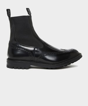 Todd Snyder x Tricker's Henry Wing Cap Chelsea Leather Boot
