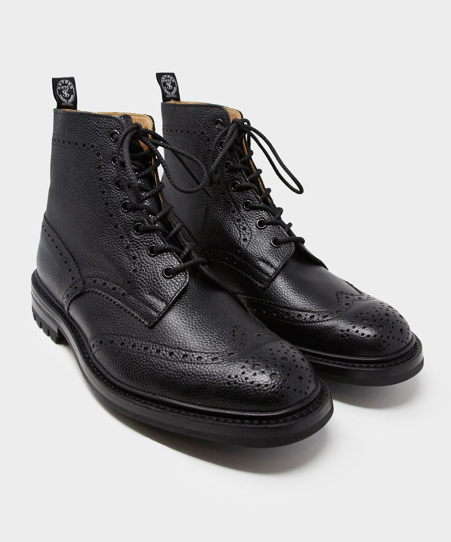 Todd Snyder x Tricker's Scotch Grain Leather Stow Boot - Image 2